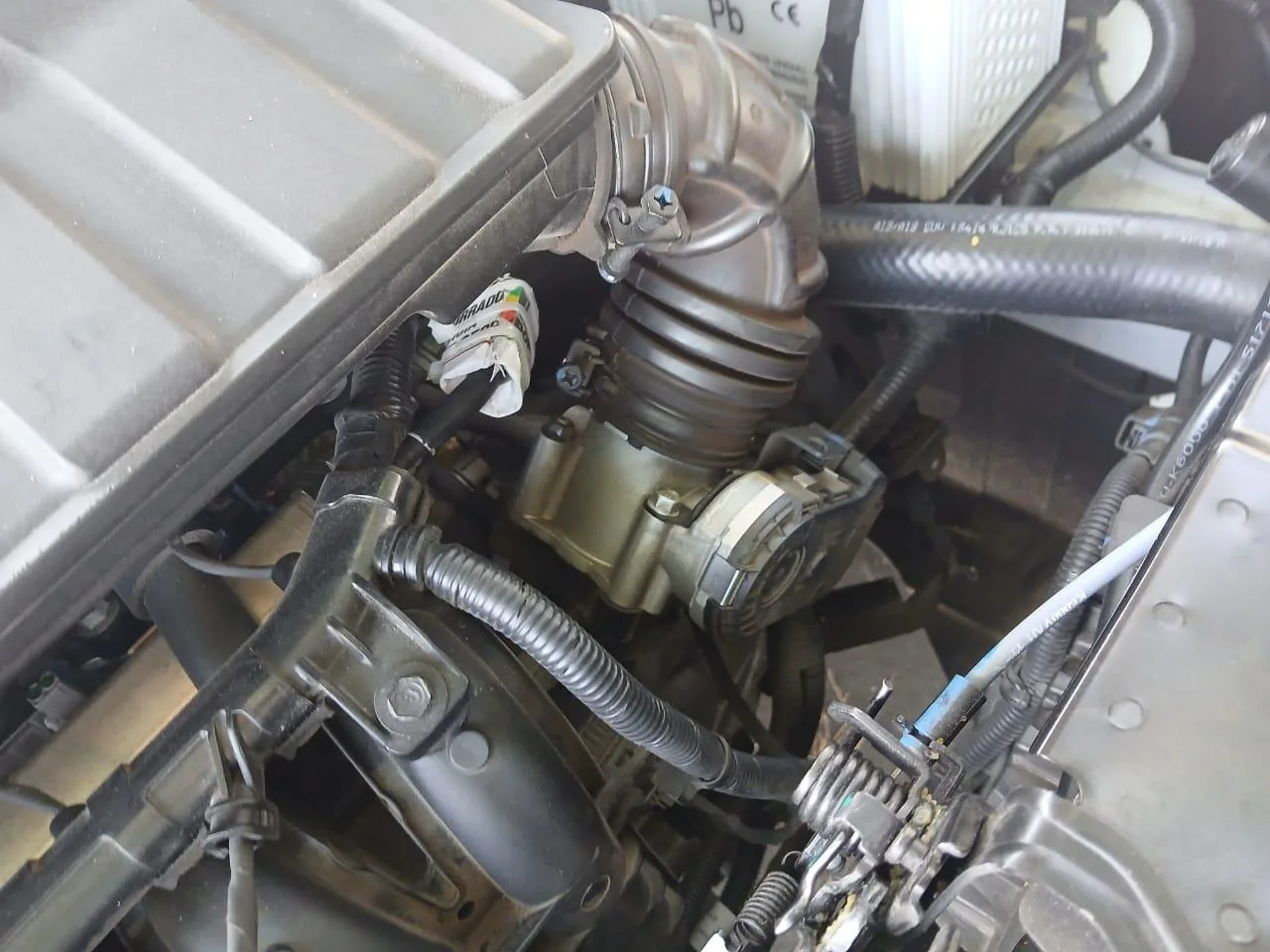 Registro cercano del motor